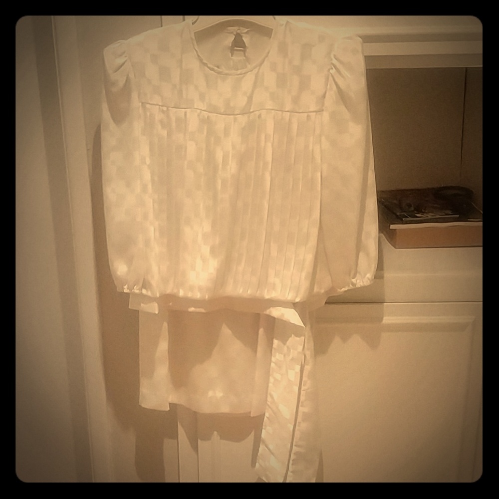 Vintage White 2 Piece Dress 10P